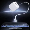 Fast Charger Block with Retractable Cable