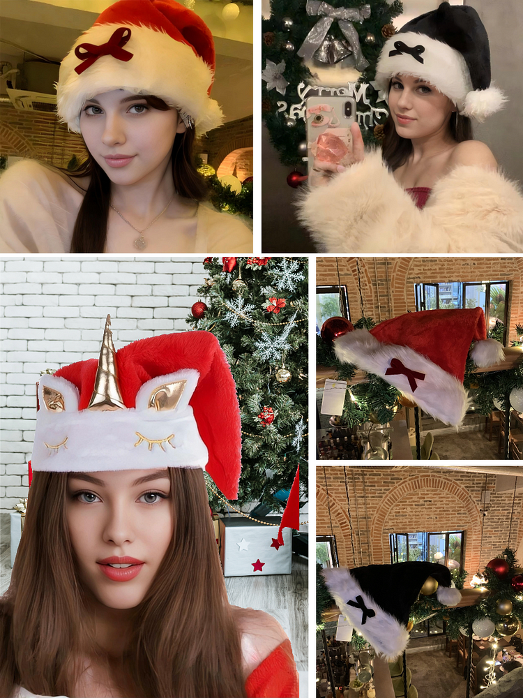 Elise's Enchanting Unicorn Christmas Hat
