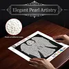 DIY Pearl Painting Angle for Home Wall Decor(25x25cm)