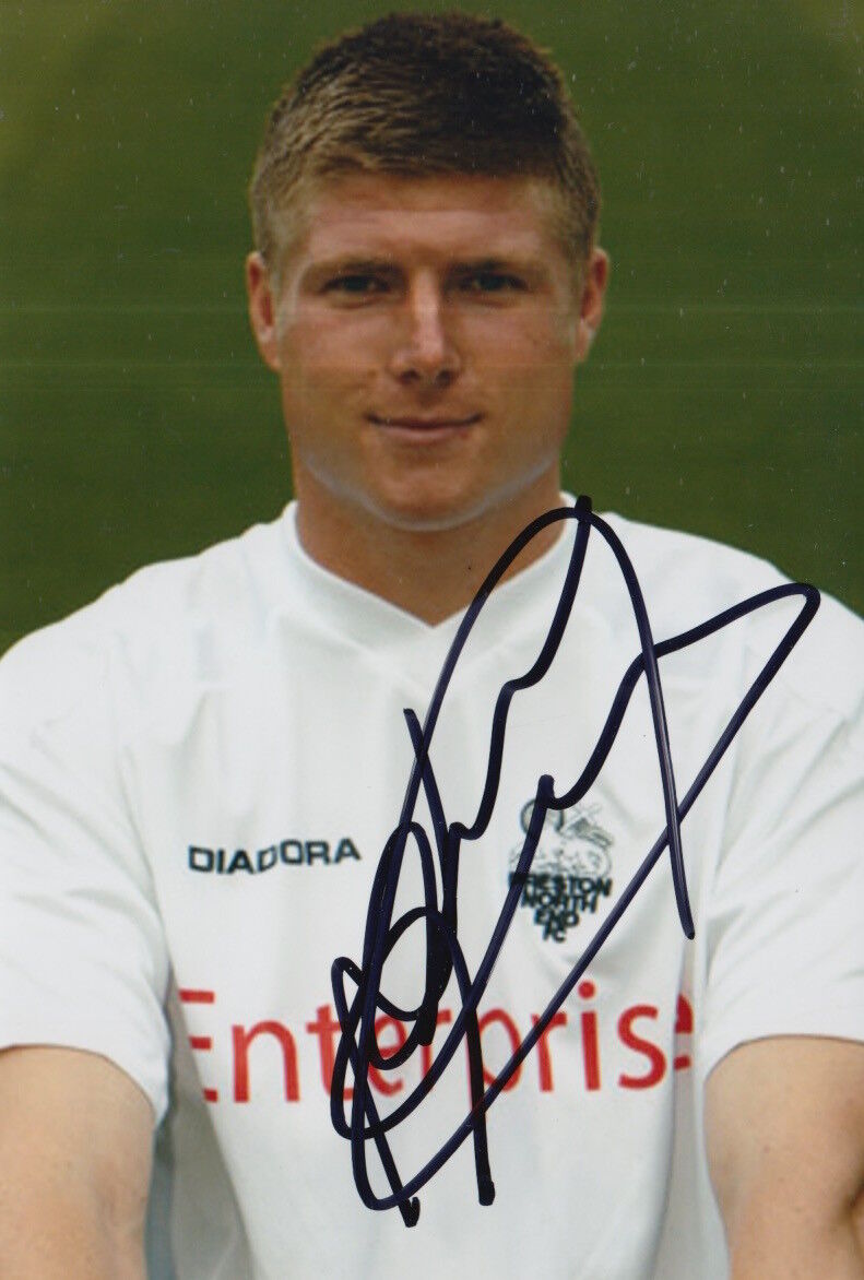 PRESTON NORTH END HAND SIGNED NEIL MELLOR 6X4 Photo Poster painting 2.