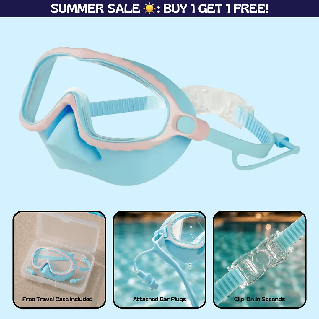 TibaToes&trade; Clip-On Swim Goggles