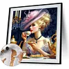 uk.everydayedeals Paint By Number - Oil Painting - Noble Afternoon Tea(40*40cm)