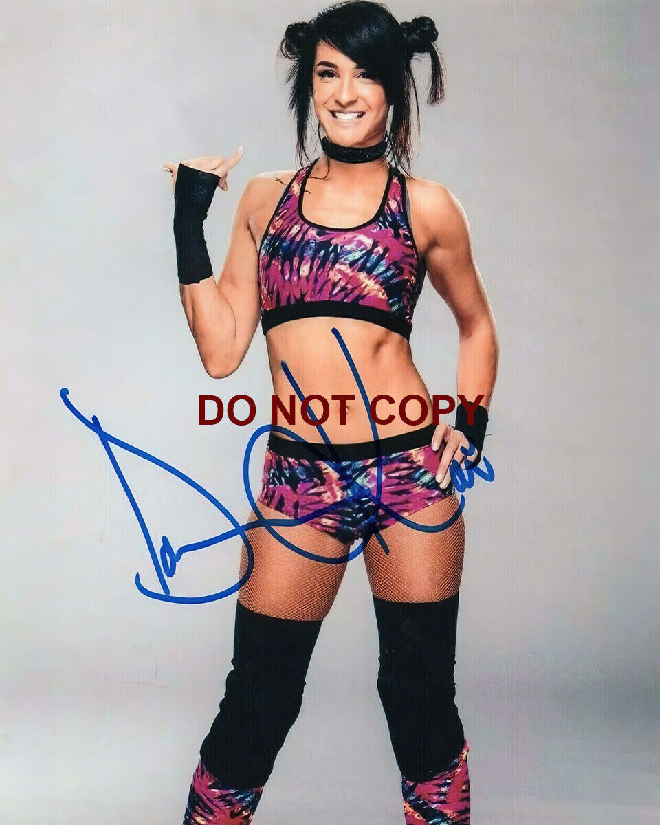 Dakota Kai - Autographed Signed 8x10 Photo Poster painting (WWE NXT) Reprint