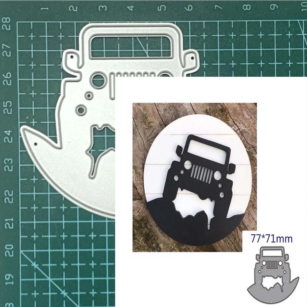 Nigikala Windmill Neon Bamboo Banner Castle Tree Angel Wing Pumpkin Metal Cutting Dies Stencil DIY Scrapbooking Album Paper Card