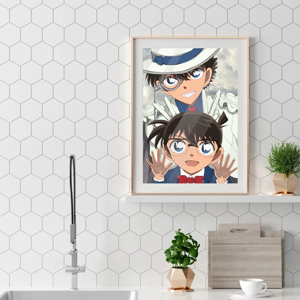 Diamond Painting - Full Round Drill - Conan(30*40cm)