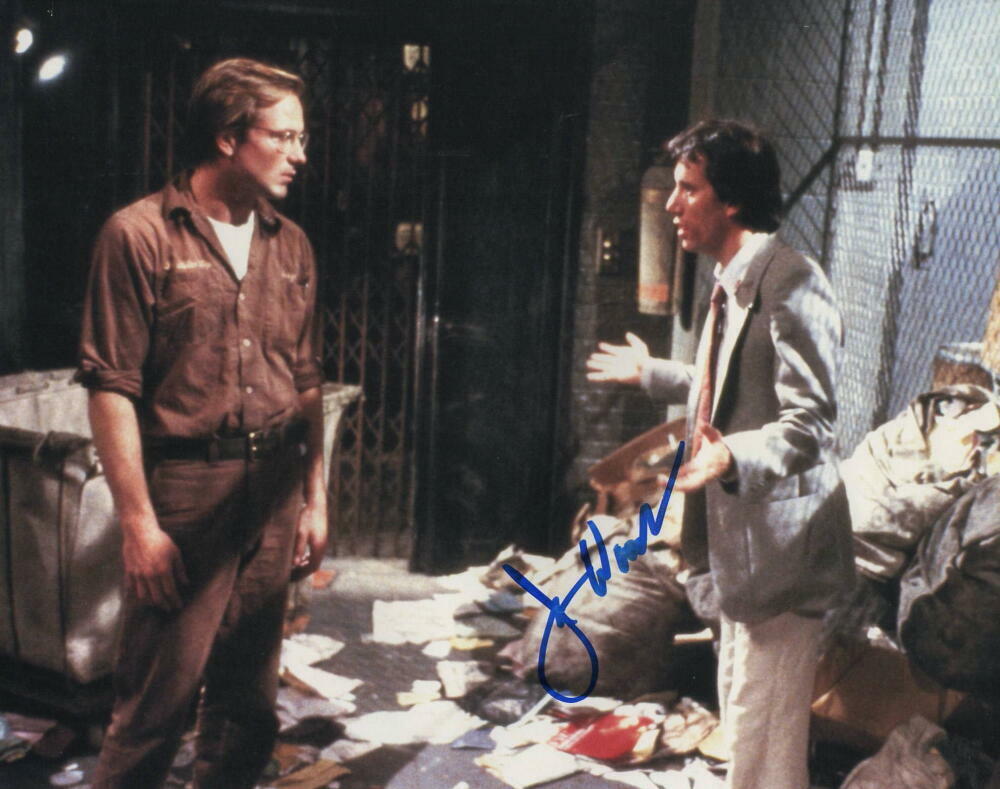 JAMES WOODS SIGNED AUTOGRAPH 8x10 Photo Poster painting - CASINO, CHAPLIN, SALVADOR, NIXON, RARE