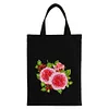 Diamond Painting-DIY Handbag Canvas Flower Storage Bag