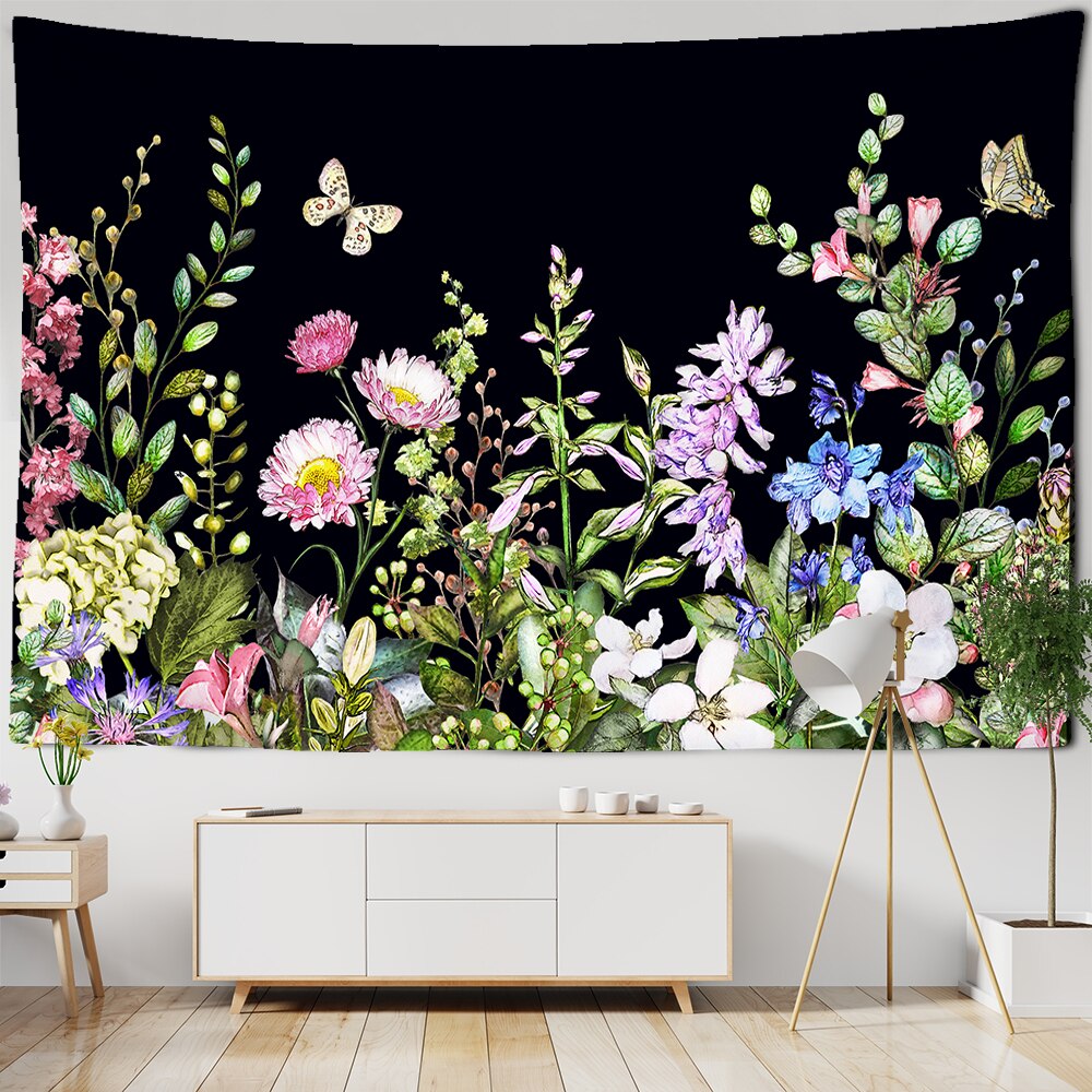 

Wall Tapestry - Botanical Wildflower-150*130cm, 501 Original
