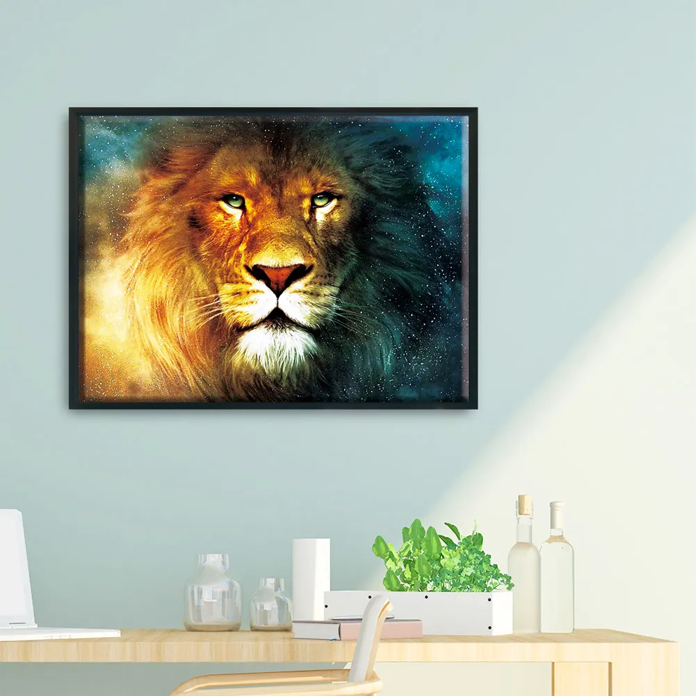 14ct Counted Cross Stitch - Lion(40*50cm)