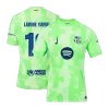 LAMINE YAMAL #19 Barcelona Third Away  Authentic Soccer Jersey 2024/25- UCL（Spotify Logo Without Text）