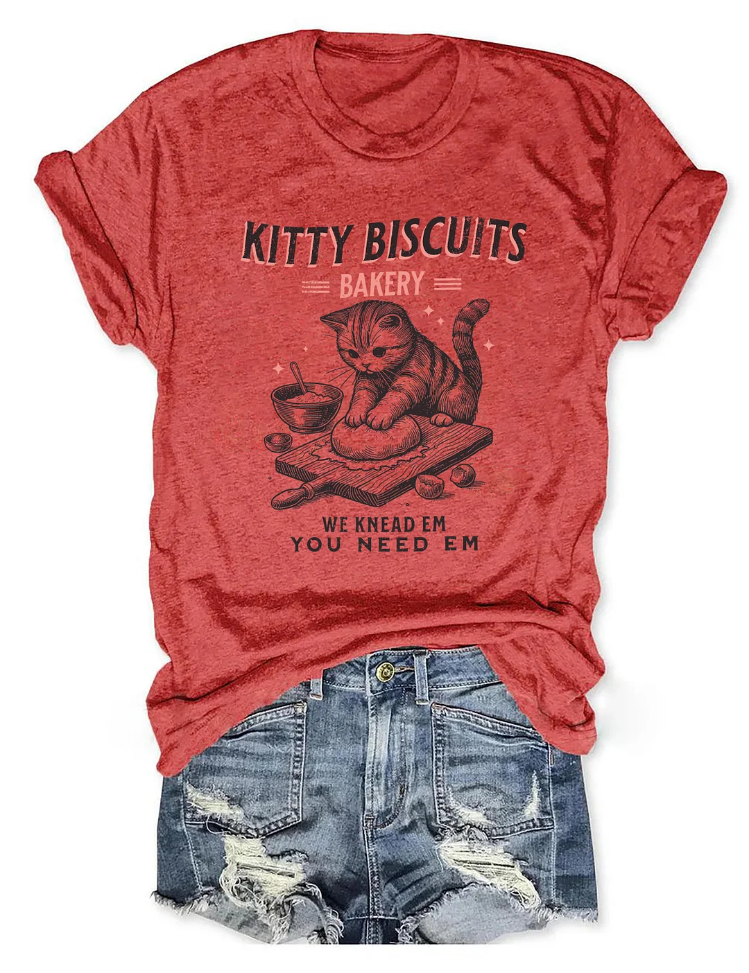 Cat Biscuit T-shirt