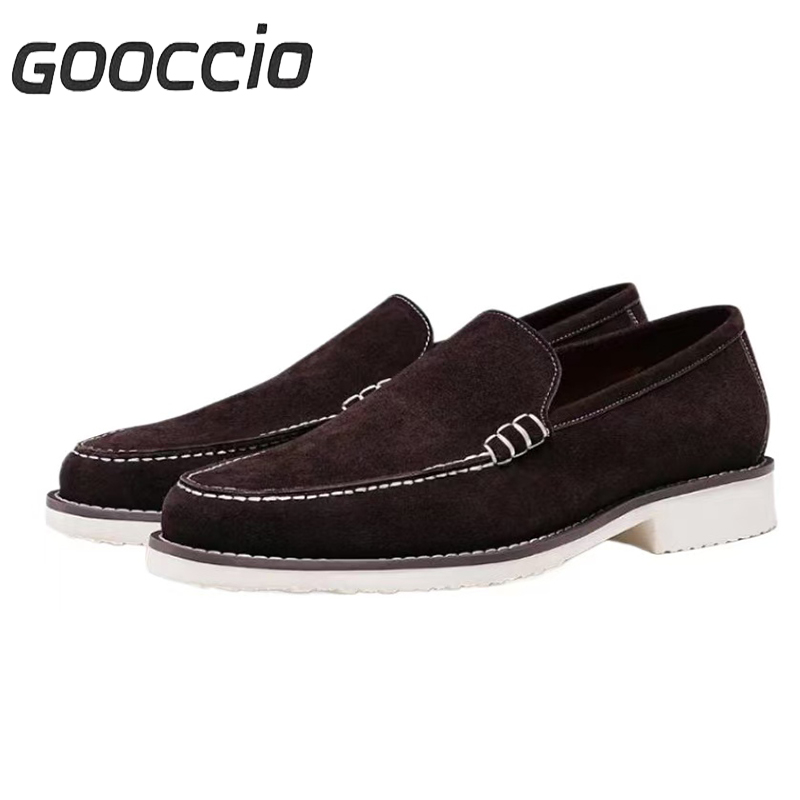 TF199 Prenium Suede Calf-Skin Loafers For Men  GOOCCIO   