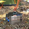 16 Plates Camping Stove Windscreen Aluminum Alloy Stove Windshield for Picnic