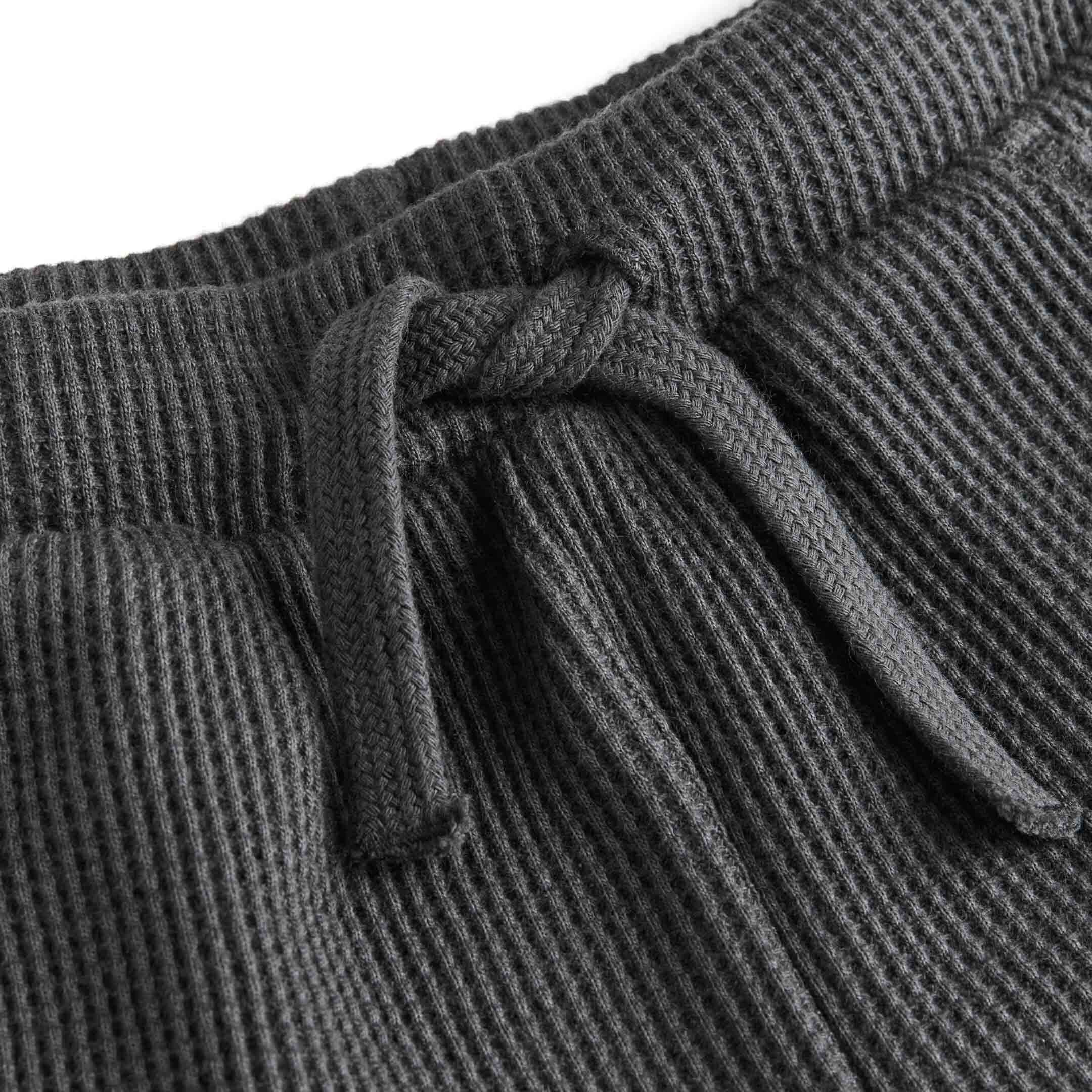 Carhartt Waffle Texture Shorts with Logo Embroidery for Men