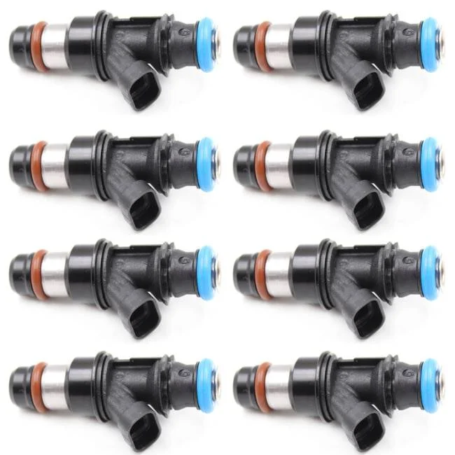 Fuel Injectors 4 Holes Replacement 17113553 for Cadillac, for Escalade, for GMC Sierra, for Hummer, for Buick, for Isuzu 4.8L 5.3L 6.0L