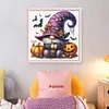 Pumpkin Gnome-11CT Stamped Cross Stitch 40*40cm/15.75*15.75in tapestrymarket