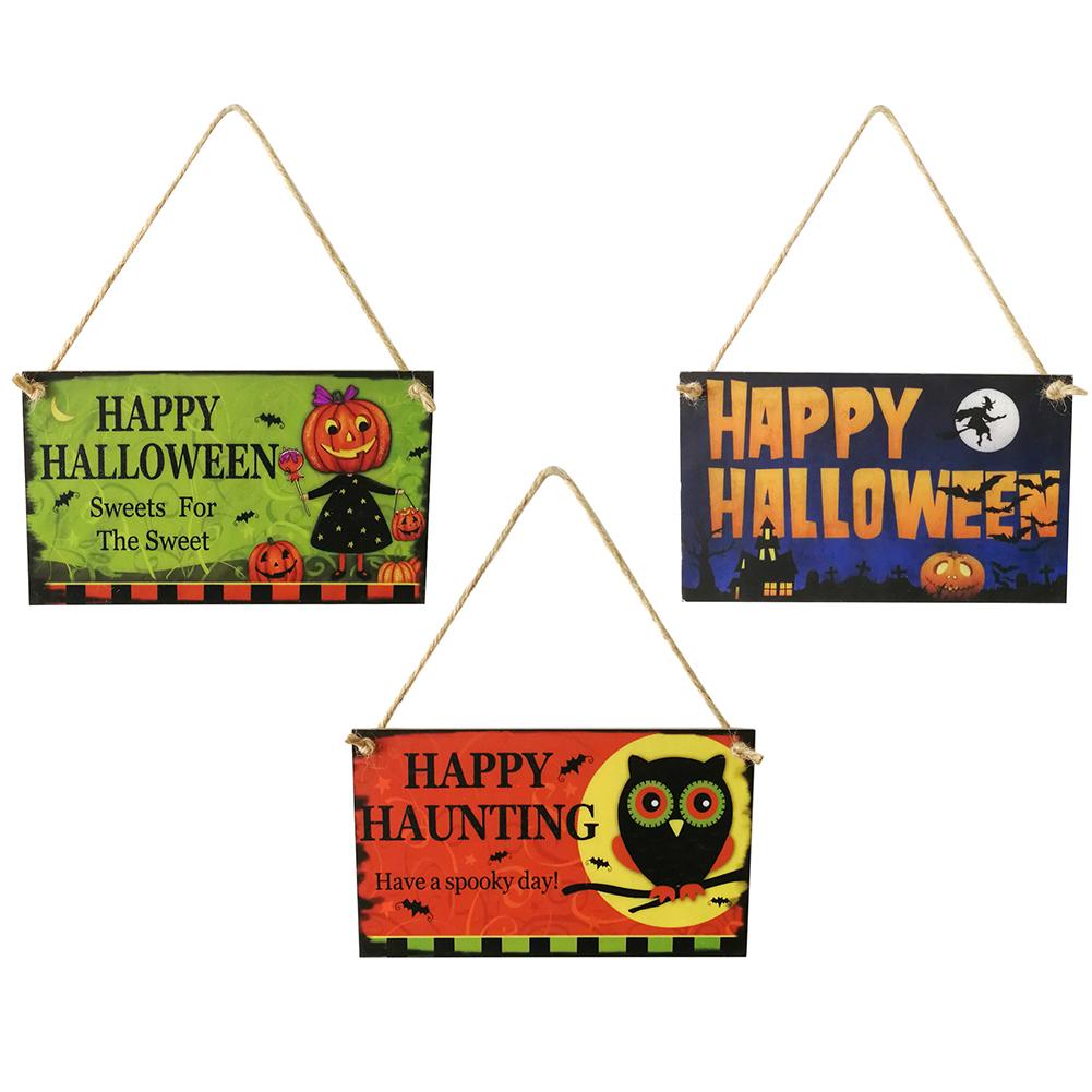

Halloween Wooden Hanging Board Outdoor Plate Door ​Plaque ​Sign ​Home Decor, Pumpkins are, 501 Original