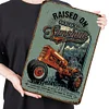 Tractor - Metal Tin Signs(8*12Inch/12*16Inch) - Garage&Transport