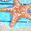 Starfish  | Crystal Rhinestone  | Full Round Diamond Painting Kits
