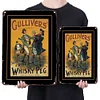Whiskey Decorative Paintings - Vintage Metal Signs(12*16Inch) - Bar