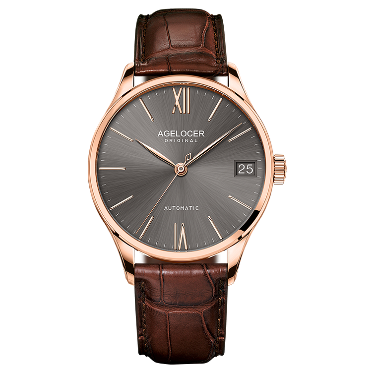Agelocer Budapest Male Series Automatic Mechanical Watches