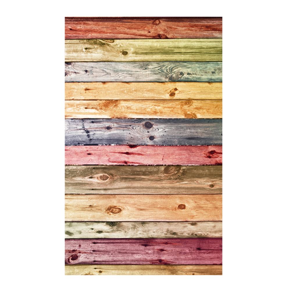 

Colorful Wood Grain Photo Backgrounds Cloth Photographic Studio Backdrops, 501 Original