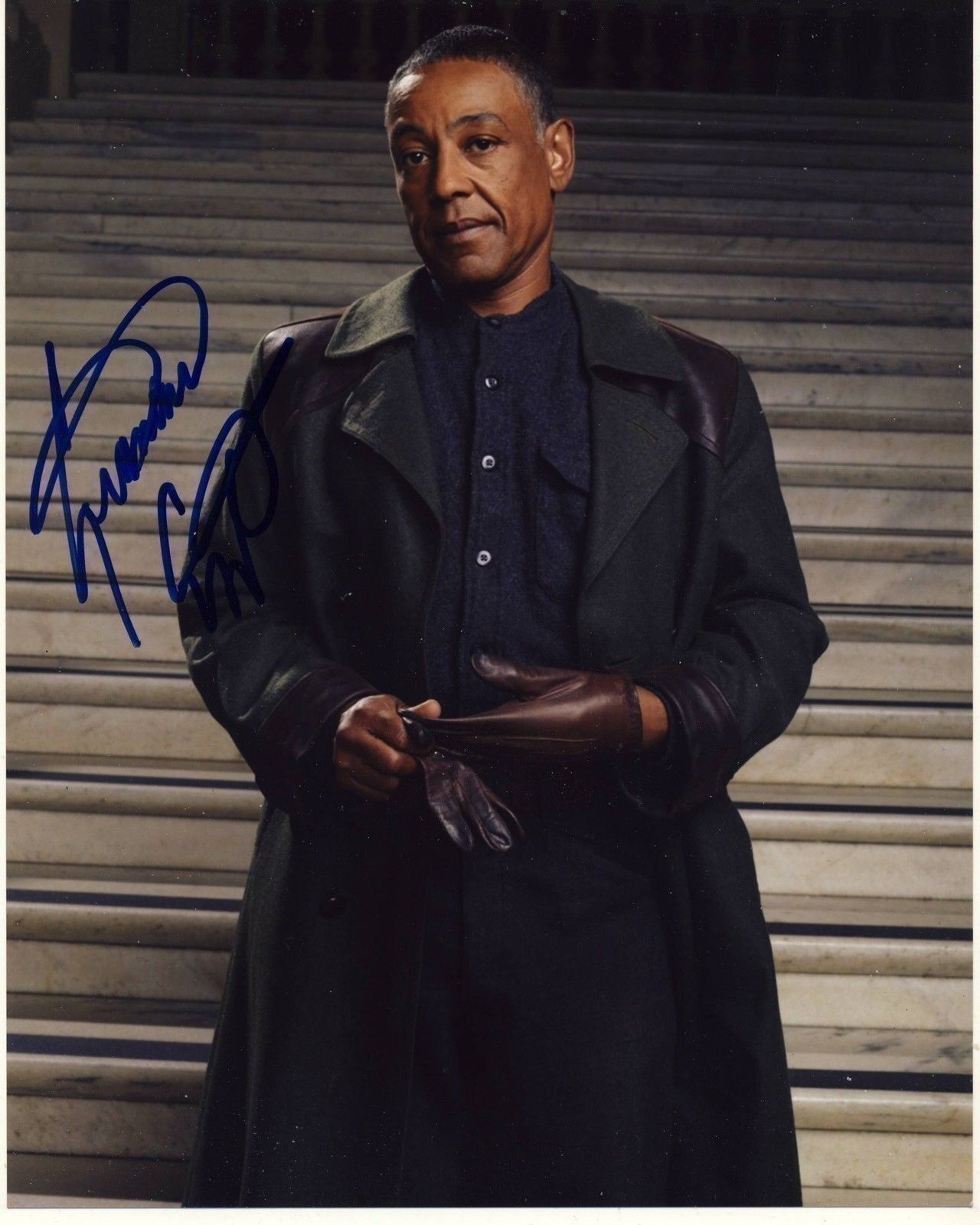 Giancarlo Esposito Autograph REVOLUTION Signed 10x8 Photo Poster painting AFTAL [2837]