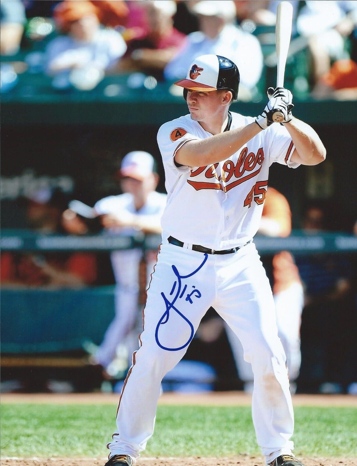 Signed 8x10 Steve Clevinger Baltimore Orioles Autographed Photo Poster painting - COA