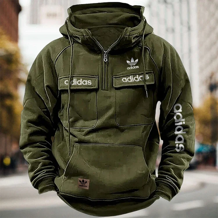 Męska bluza z kapturem ADIDAS na co dzień