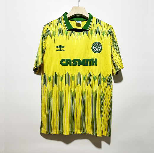Retro 1989-1991 Celtic F.C. Away Football Jersey Thai Quality