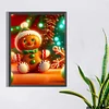 Diamond Painting -DIY Round Drill Xmas Cookie Man