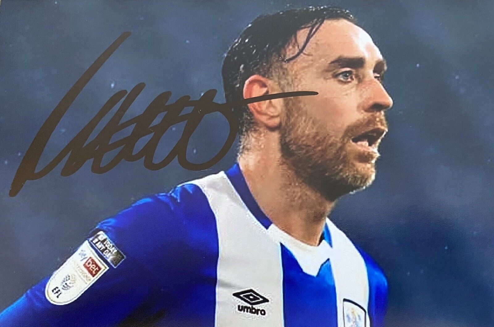 Richard Keogh Genuine Hand Signed Huddersfield Town 6X4 Photo Poster painting