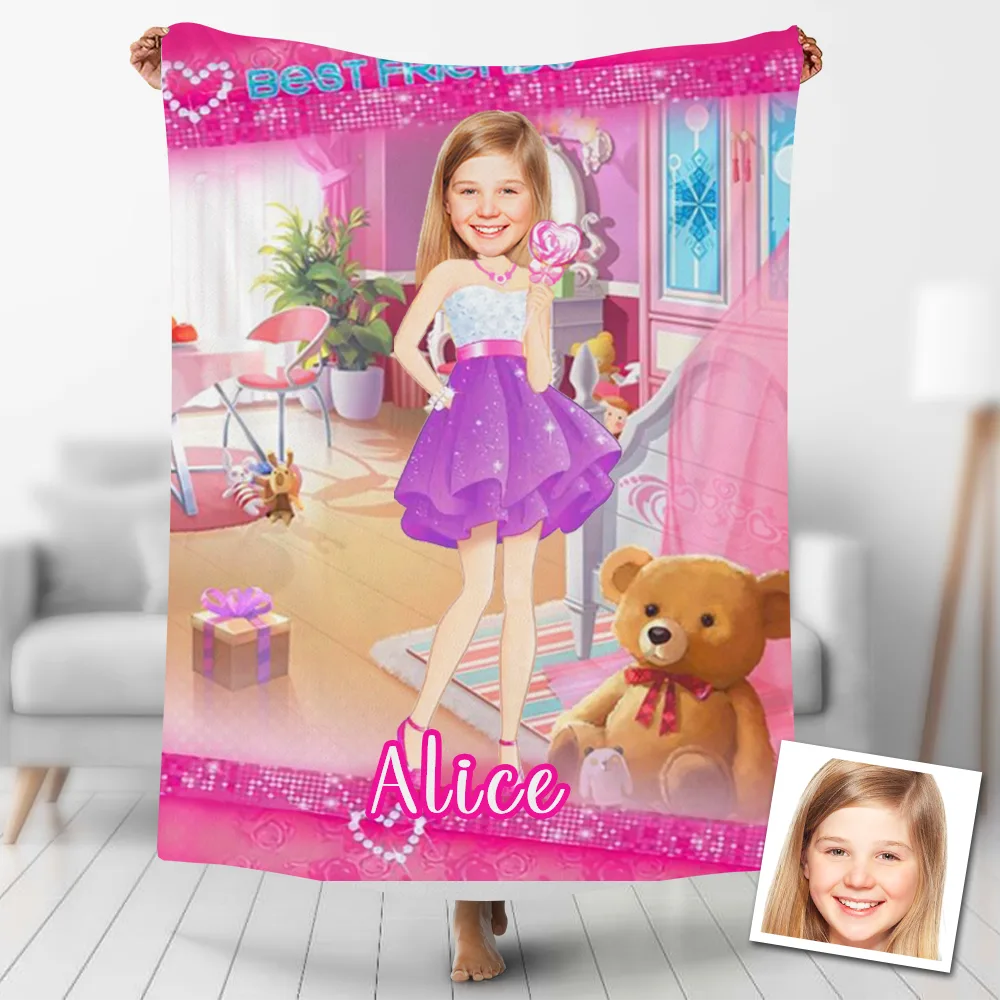 Custom Blanket Personalized Minime Pillow Makemesurprise