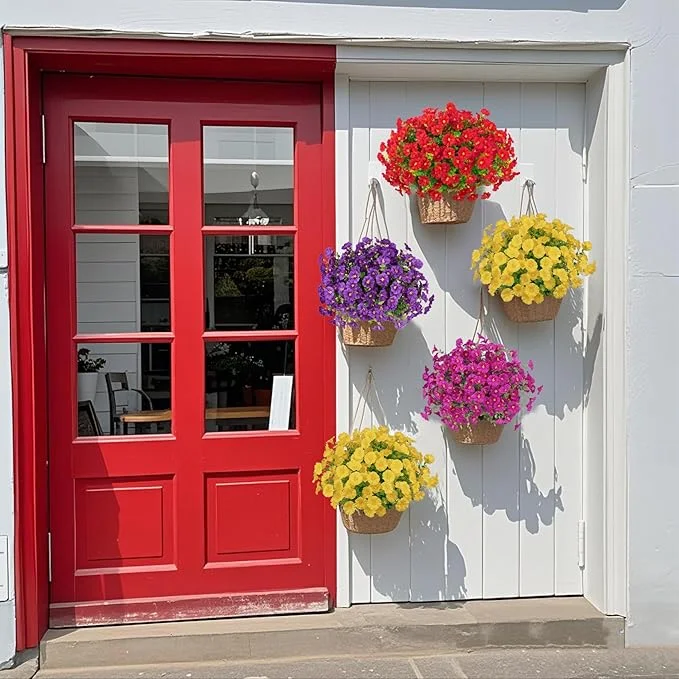 🔥Last Day 50% OFF🌸 Spring Summer Home Decoration - 🌿 Fake Silk Colorful Morning Glory