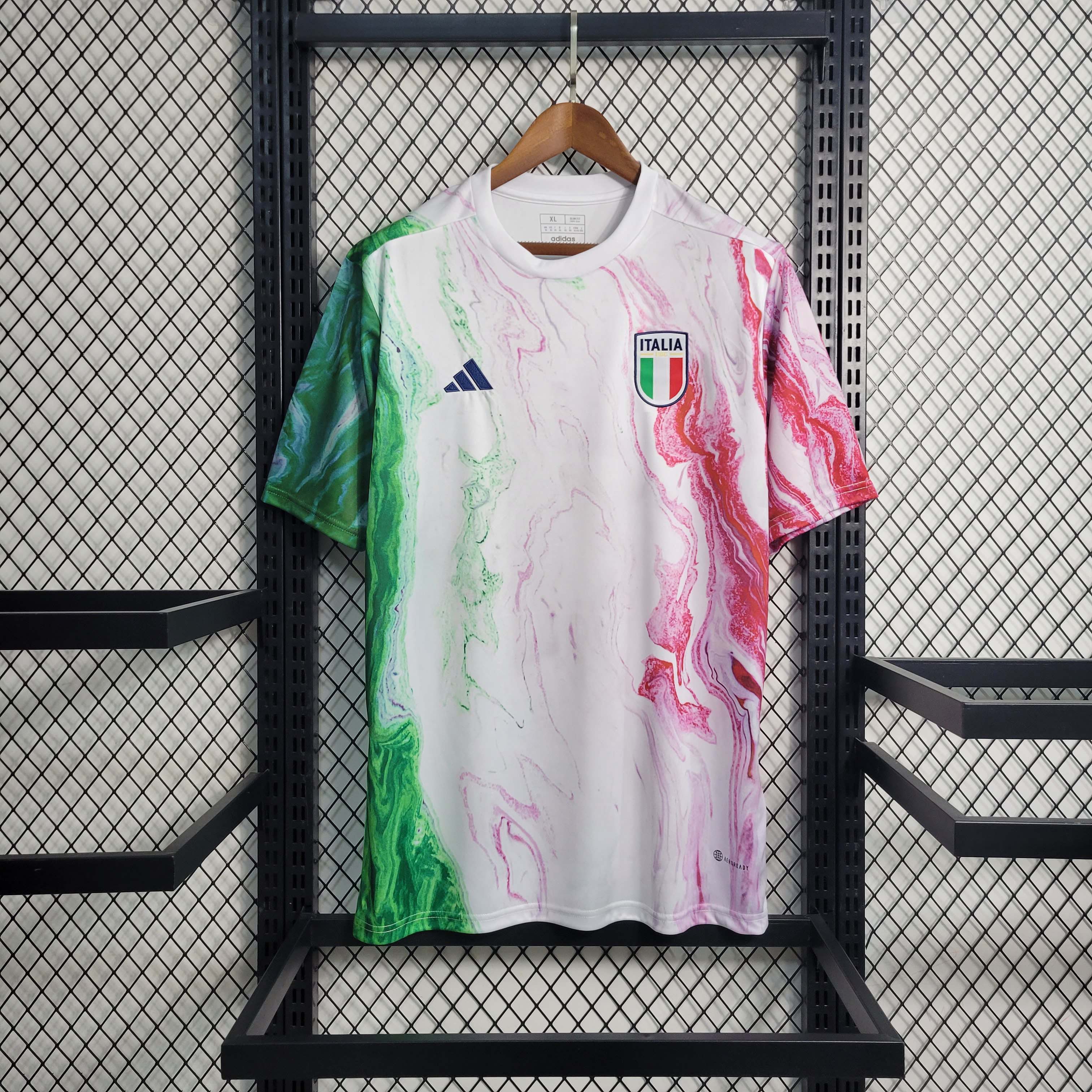 2023 Italy training uniform pinkFootball Shirt 1:1 Thai Quality