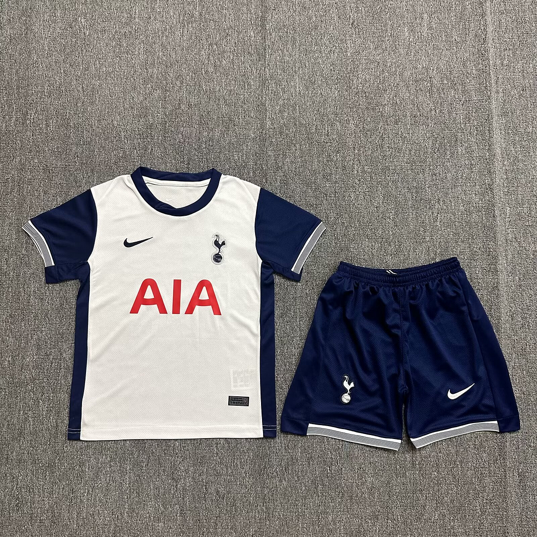 24/25 Tottenham Home Kids Kit Football Shirt Thai Quality
