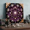 (30x30cm)DIY Pearl Painting Framed Mandala Handmade Pearl Material Art Kit Living Room Decor
