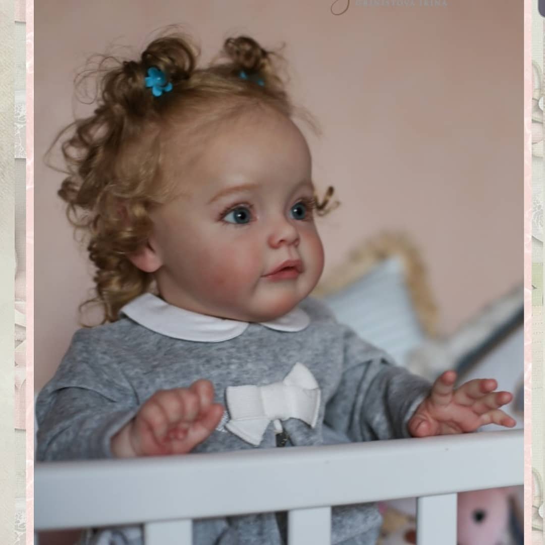 17 Inches Handmade Reborn Babies Dolls Named Lilian