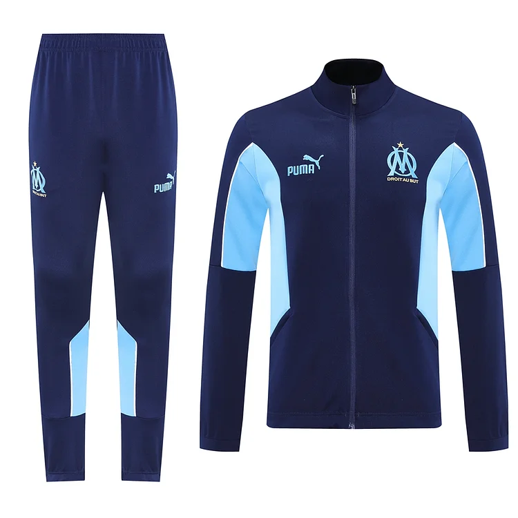 25/26 Marseille Royal Blue Training Jacket Set
