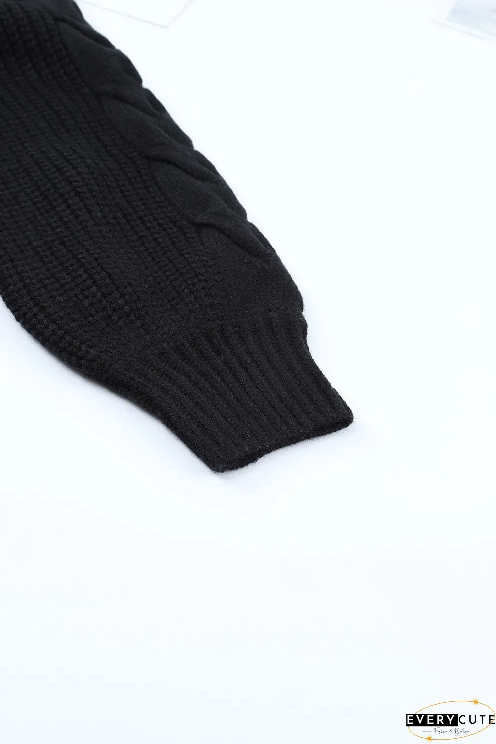 Warm Knitted Long Cardigan