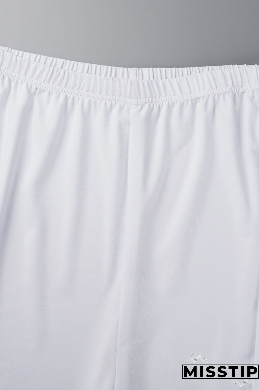 Burgundy Casual Solid Bandage Patchwork Slit V Neck Plus Size Two Pieces