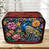 DIY Handcrafted Music Box Diamond Art Kits Music Home Bedroom Decor(Gem Peacock)