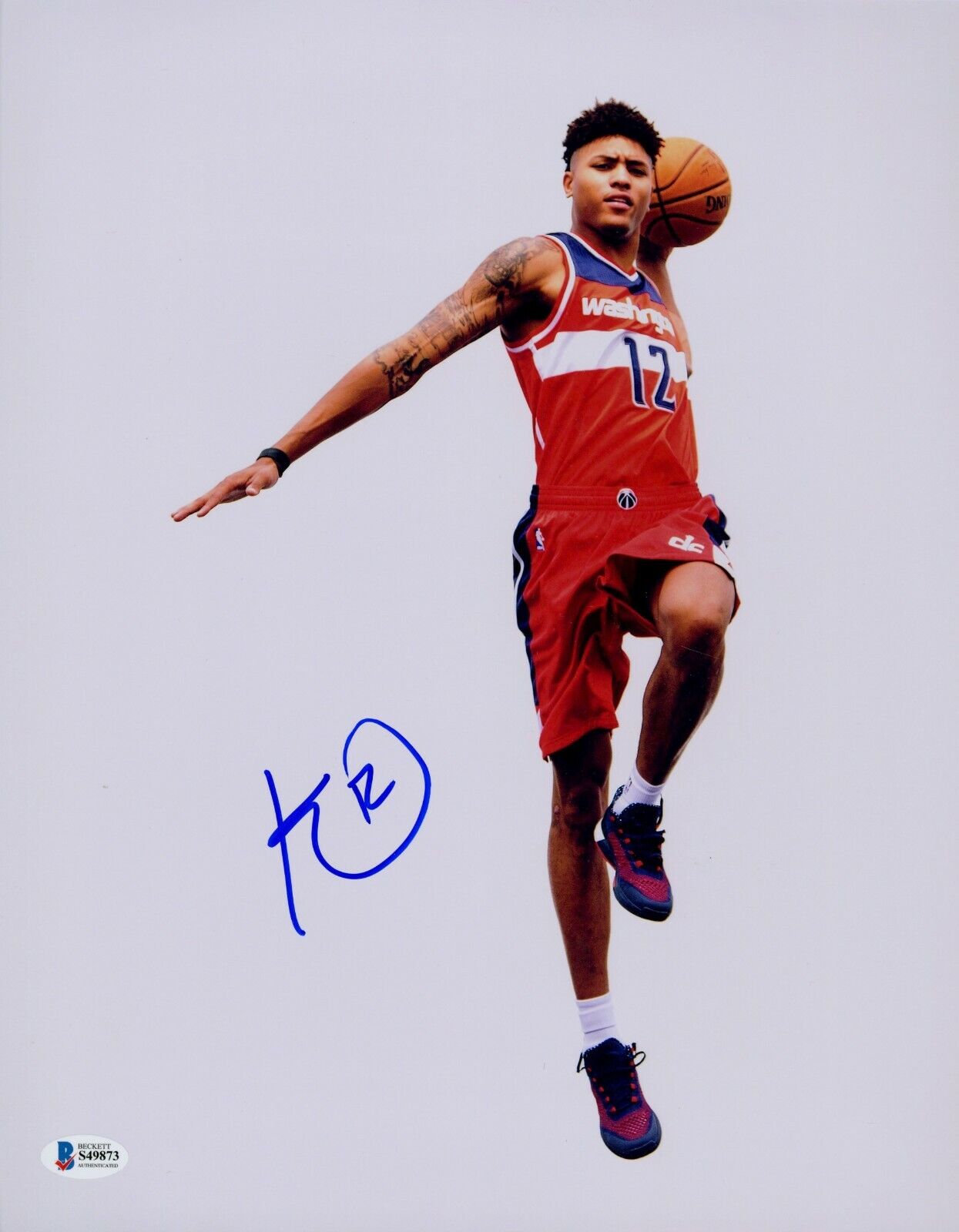 Kelly Oubre Signed 11x14 Photo Poster painting Beckett BGS COA Autograph Wizards Auto RC Hornets