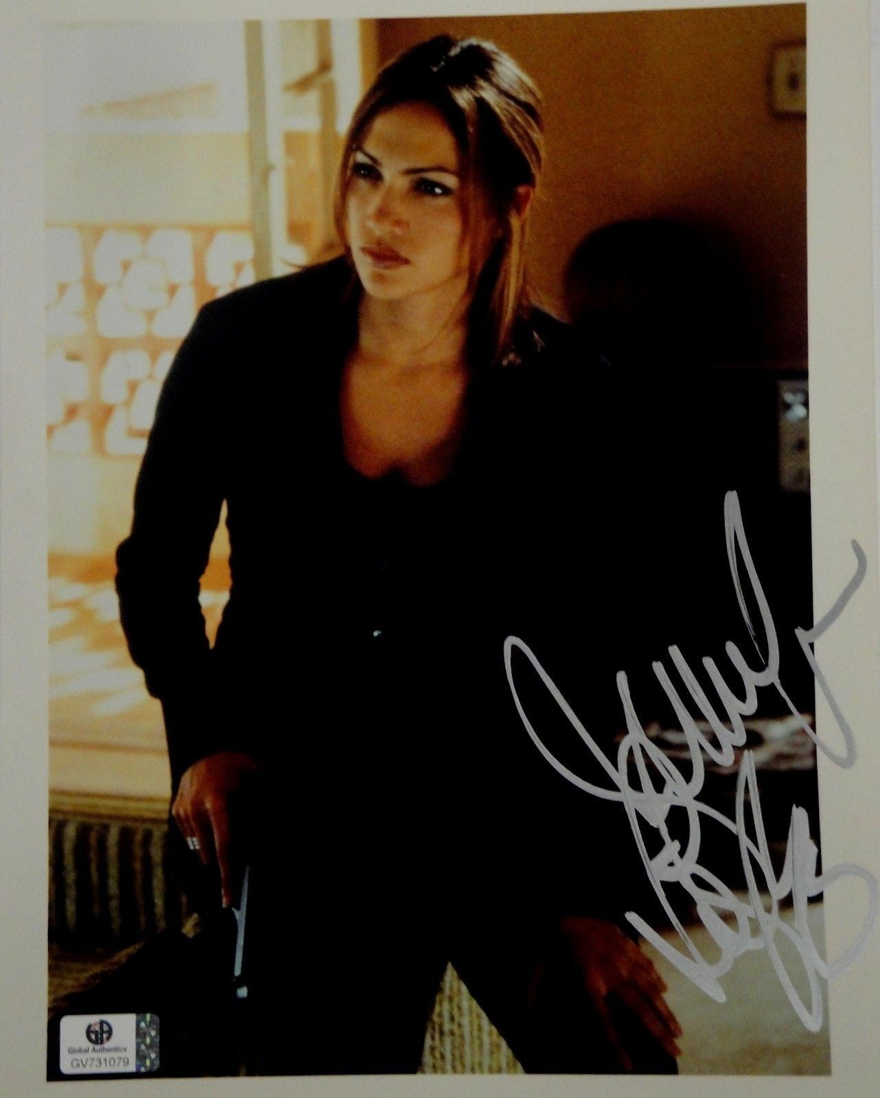 Jennifer Lopez Hand Signed Autographed 8X10 Photo Poster painting Pretty Eyes GA 713079