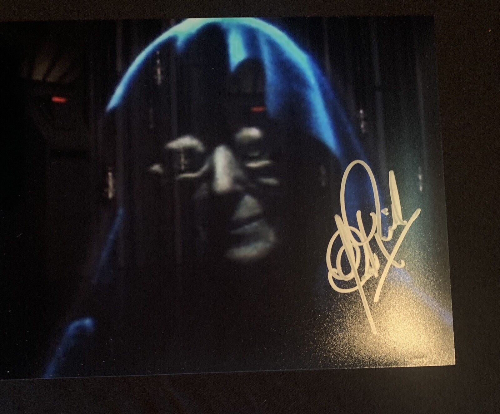 clive revill signed 8x10 Star Wars Auto senator palpatine