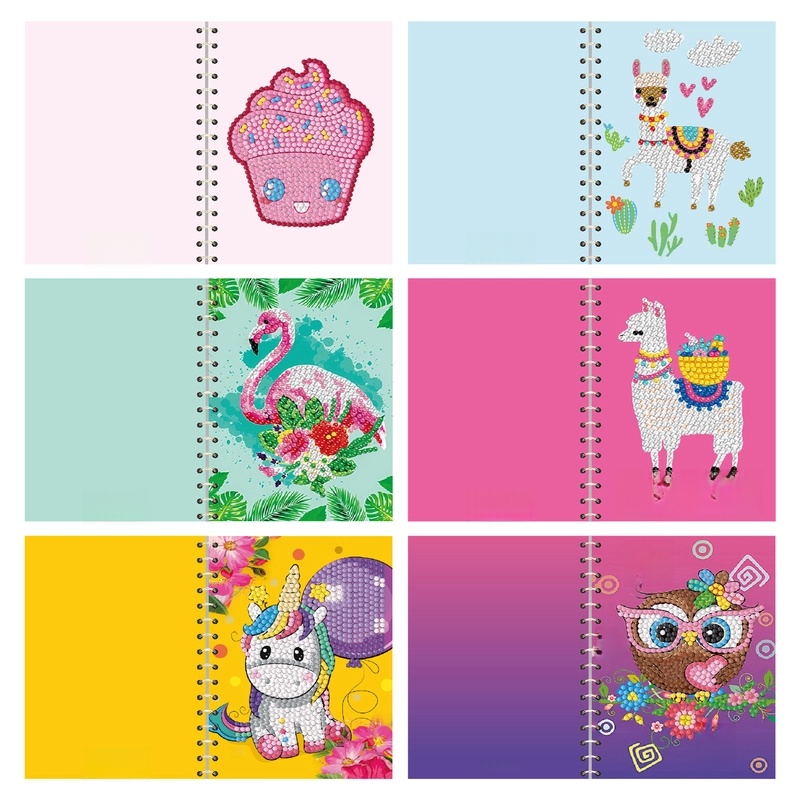 Animal Letter Acrylic Diamond Paper Casual Elegant Cute