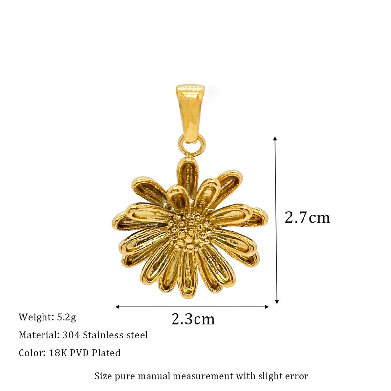 1 Piece 304 Stainless Steel Geometric Pendant Jewelry Accessories