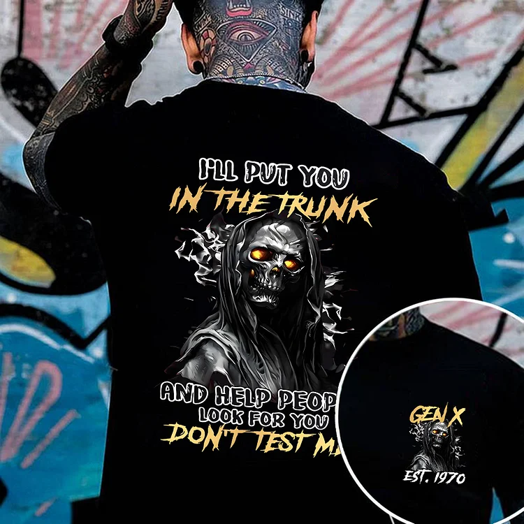 Custom Year Of Birth Sweatshirt, Unisex Hoodie, Don’t Test Me – I’ll Help Them Look for You T-shirt, 2 Side T-shirt