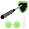 Windshield Cleaner Extendable Handle Car Window Cleaning Tool for Car & Home Use