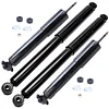 Detroit Axle - RWD Shock Absorbers for 99-06 Silverado Sierra 1500 Chevy GMC, 1999 2000 2001 2002 2003 2004 2005 2006, 4 Shock Absorbers Front and Rear Replacement [Without Electronic Suspension]